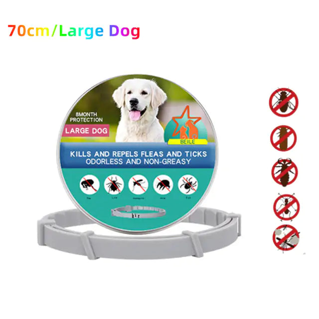 Anti - Flea Pet Necklace - Mimarta - Large Dog With Box - 70cm - 675317_GST2ITD