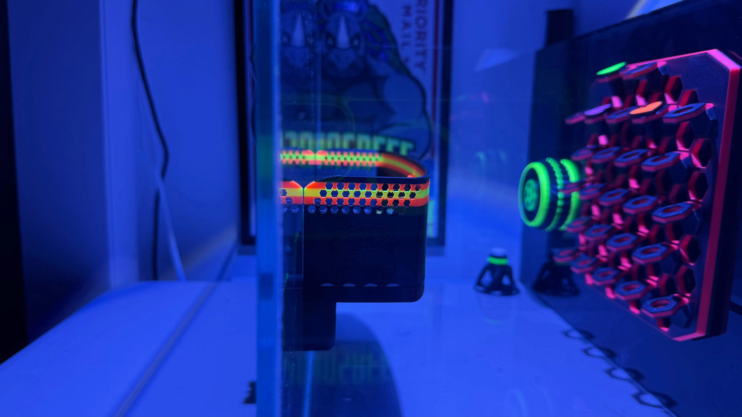 Rhino's Reef - Purrfect Pet Kingdom XL ClearView 12x3x3" Viewing Portal - Aquarium Supply