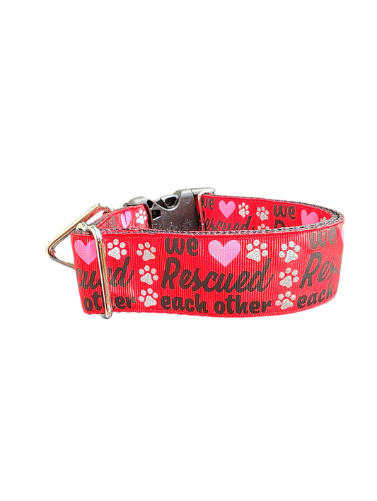 Wide We Rescued Each Other Collar ❤️