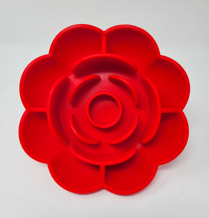 Ava's Pet Palace Rose SlowMo Pet Bowl Slow Feeder 55-60