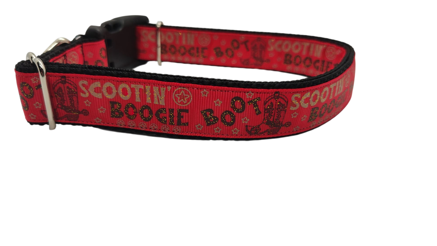 Boot Scootin Boogie Dog Collar 🤠
