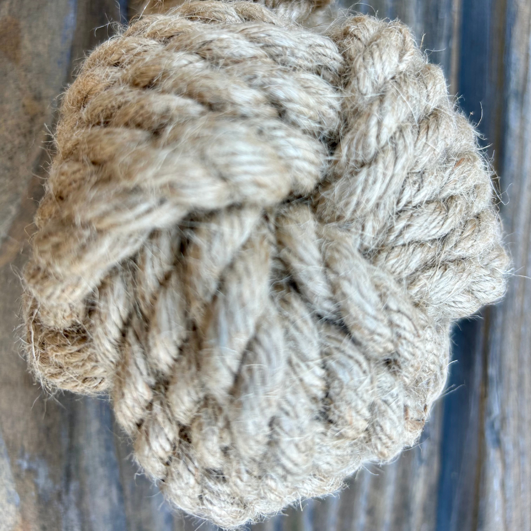 hemp rope dog tug toy - Purrfect Pet Kingdom