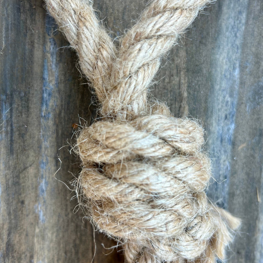hemp rope dog tug toy - Purrfect Pet Kingdom