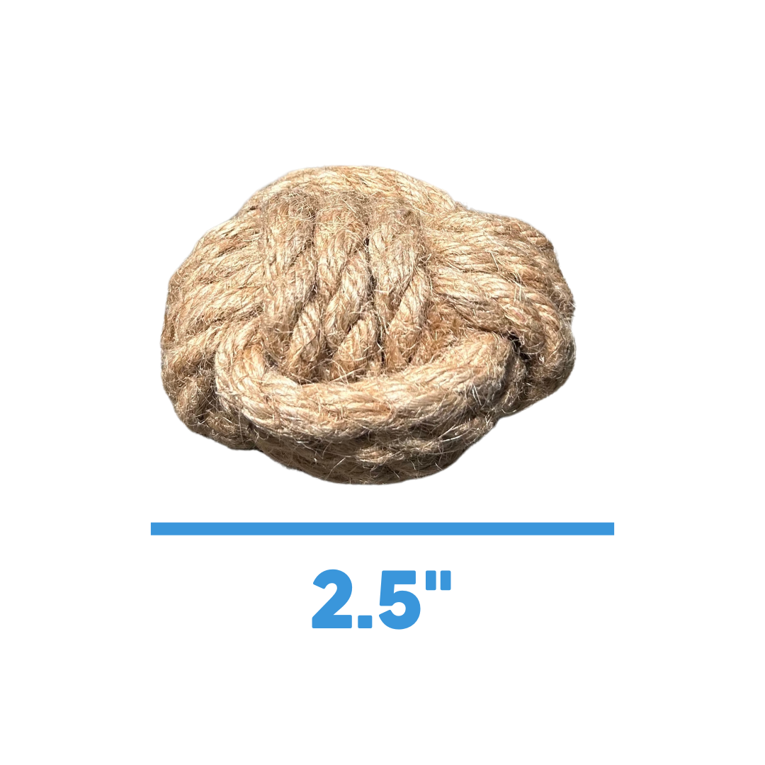 hemp rope dog tug toy - Purrfect Pet Kingdom