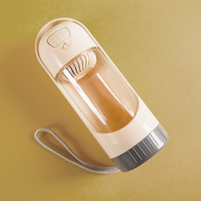 Portable Pet Water Bottle for Dogs: Travel Drinking Bowl - Ameraeon