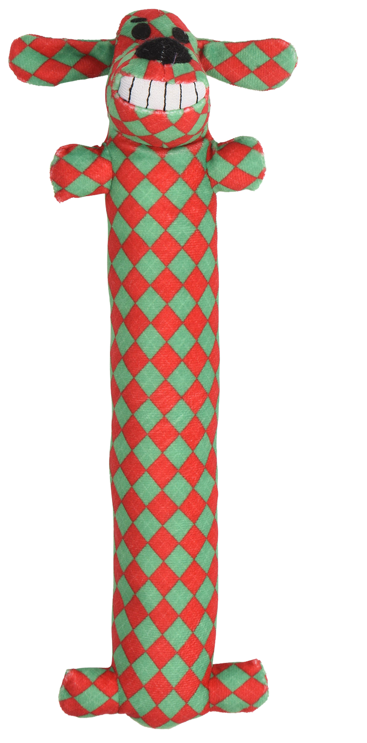 Multipet  Loofa Dog® Christmas Assortment 12" - Christmas/Holidays - The Family Pet