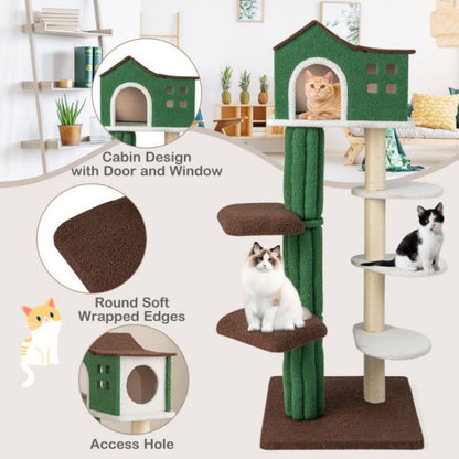 Purrfect Pet Kingdom Safe Indoor Cat Playground Tower Purrfect Pet Kingdom