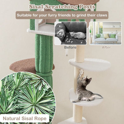 Purrfect Pet Kingdom Safe Indoor Cat Playground Tower Purrfect Pet Kingdom