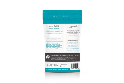 Green Juju Freeze Dried Salmon Blue Whole Food Bites (3OZ)