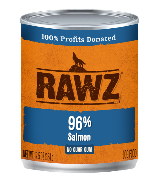 Rawz Premium Salmon Recipe Wet Dog Food for All Life Stages