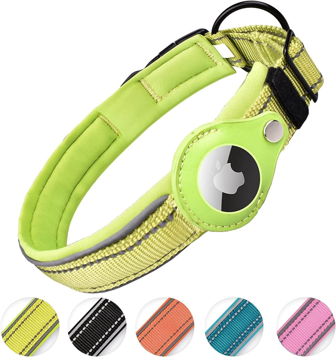 Purrfect Pet Kingdom Secure Apple AirTag Pet Collar Purrfect Pet Kingdom