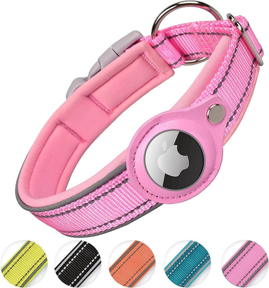 Purrfect Pet Kingdom Secure Apple AirTag Pet Collar Purrfect Pet Kingdom
