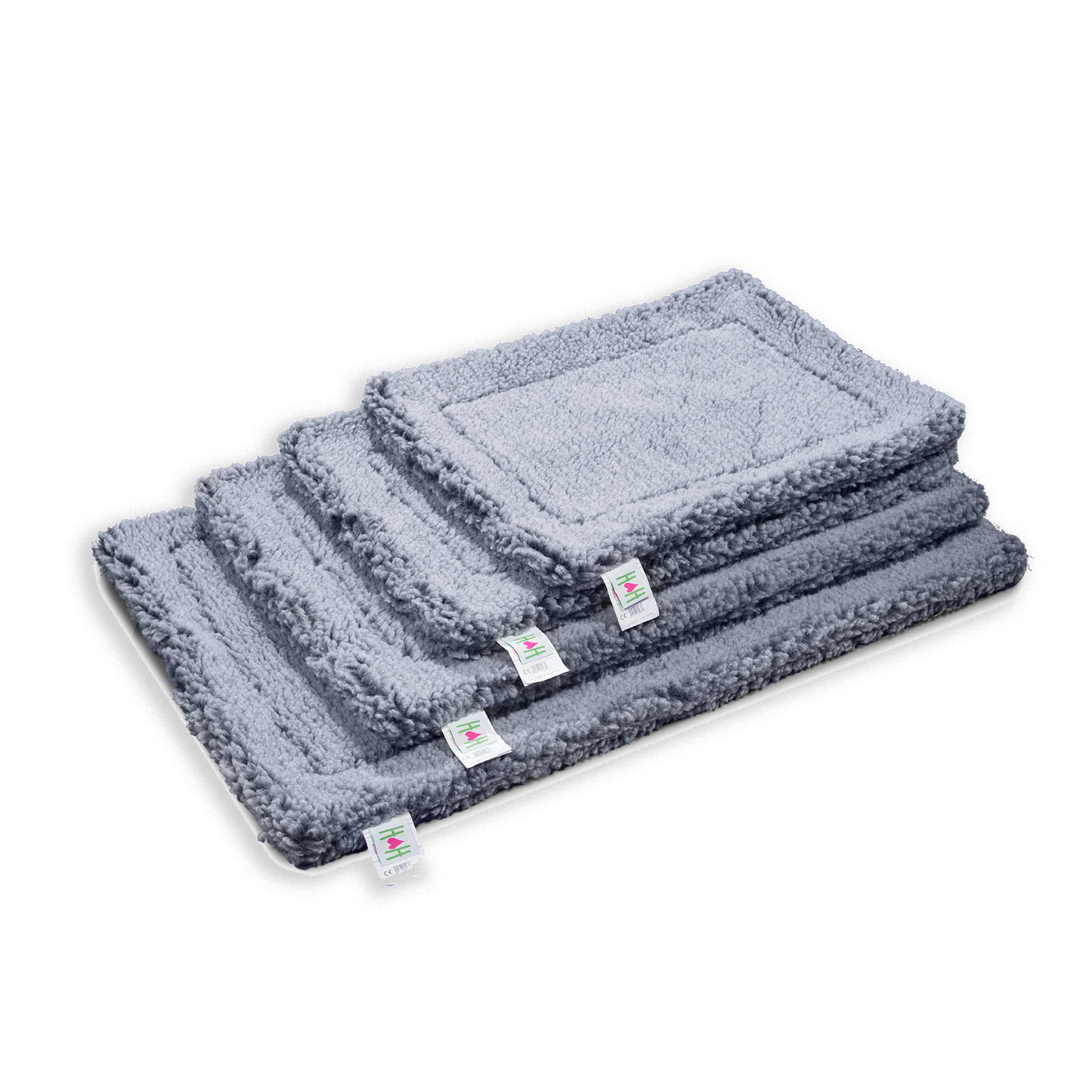Cat Bed HuggleFleece Mat Bed for Daily Use for Comfort Essen - size and texture image for cat bed