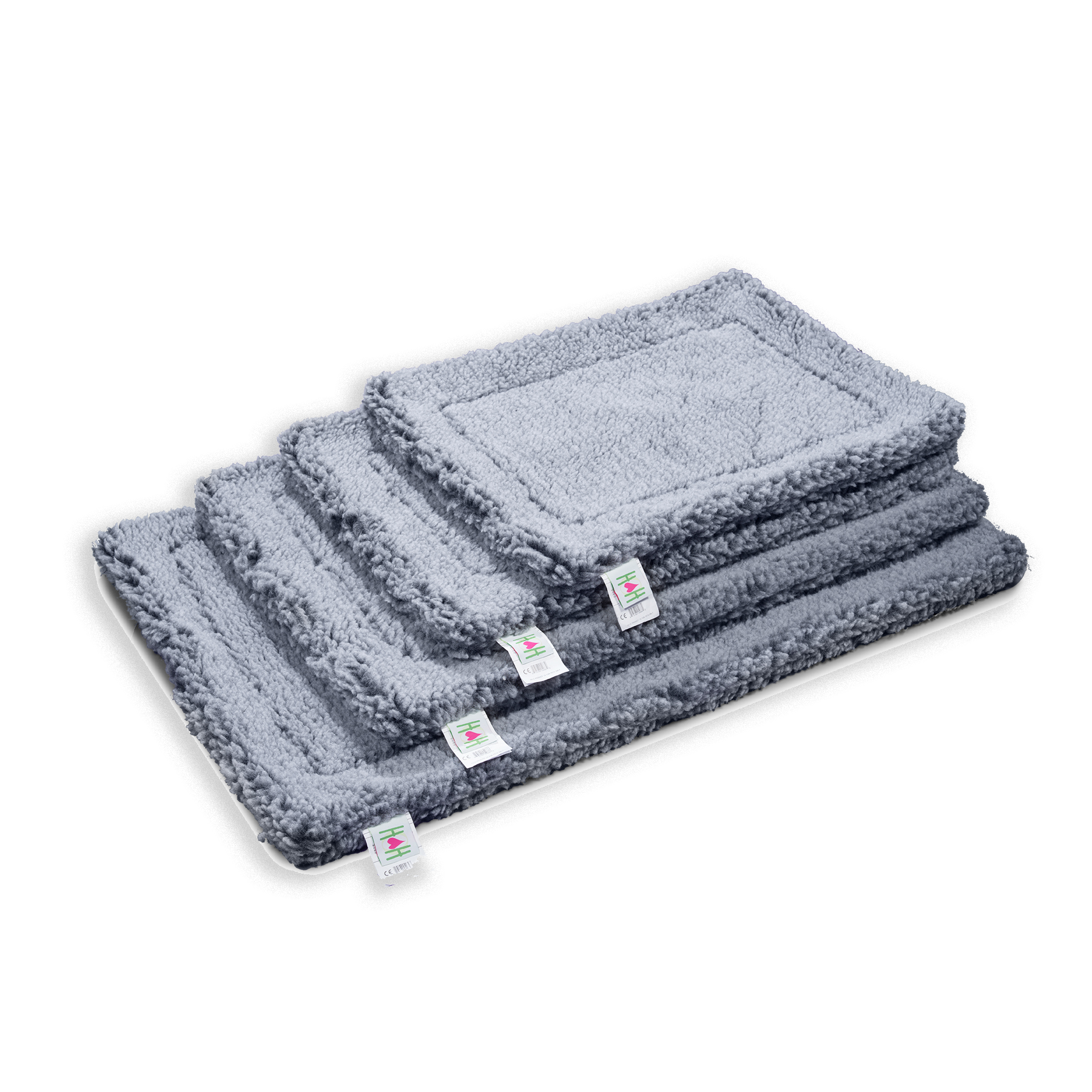 Cat Bed HuggleFleece Mat Bed for Daily Use for Comfort Essen - size and texture image for cat bed