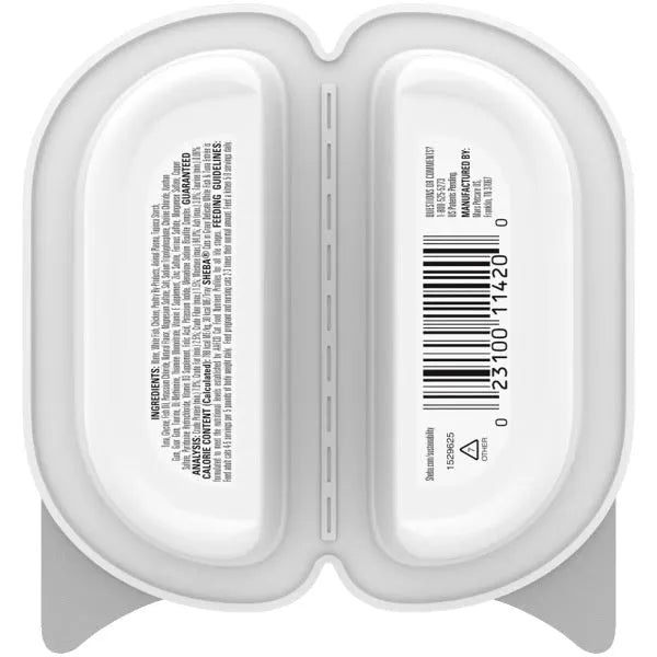 Sheba Perfect Portions Cuts Whitefish & Tuna Wet Cat Food by Purrfect Pet Kingdom, 2.65oz, ideal for cats, featuring a sav...