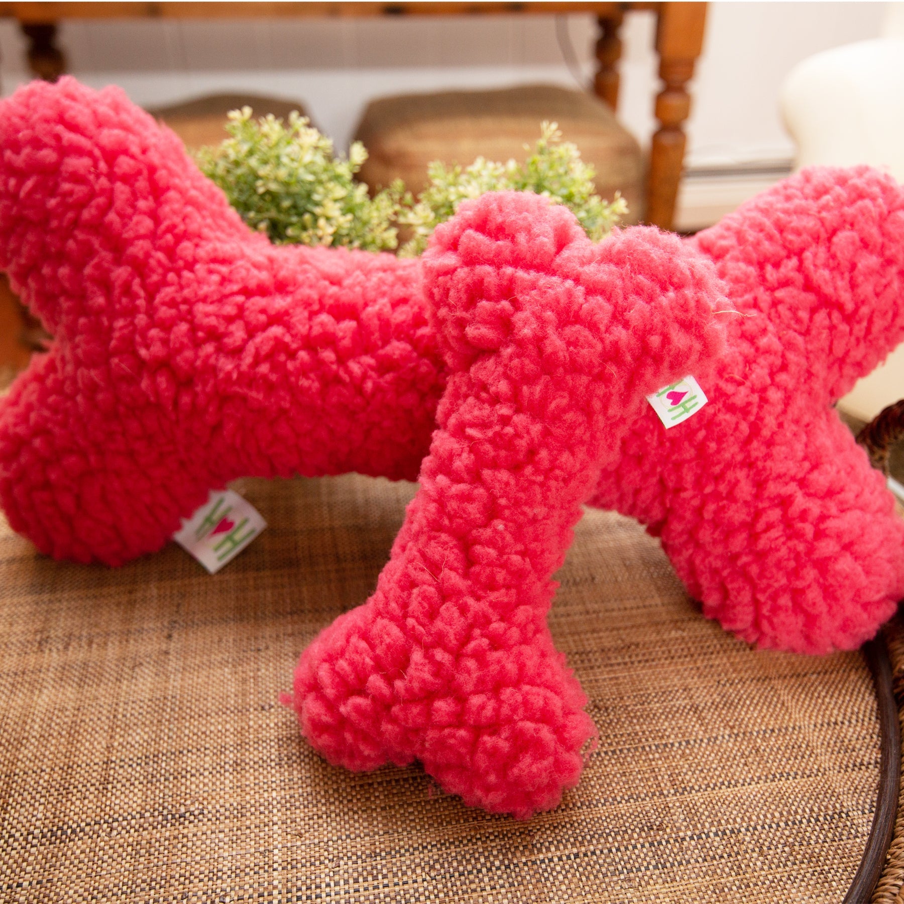 Dog Treats HuggleCause Living Beyond Breast Cancer Essential - size and texture image for dog treats