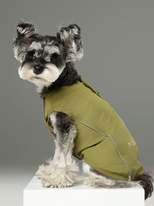 Chill Vest Shirt Green Dog Apparel Premium Pet Supply - main product image