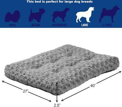 Dog Bed Crate 40x27 Fits 42 Inch Gray Ombre 🛏️