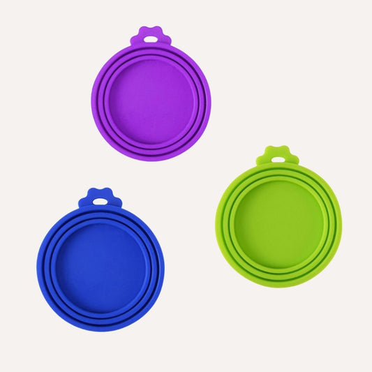 Pet Food Saver Lid - BPA-Free Silicone, Keeps Food Fresh - Purrfect Pet Kingdom