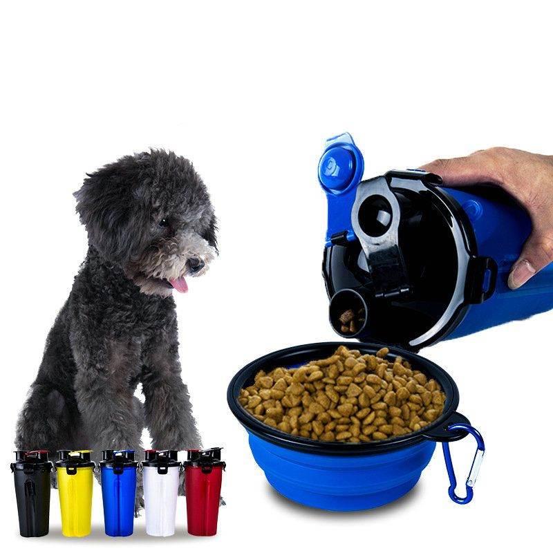 Purrfect Pet Kingdom Silicone Dog Bowl for Walks Purrfect Pet Kingdom
