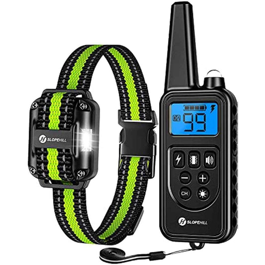 Purrfect Pet Kingdom Beep and Light Dog Training Collar Black Purrfect Pet Kingdom