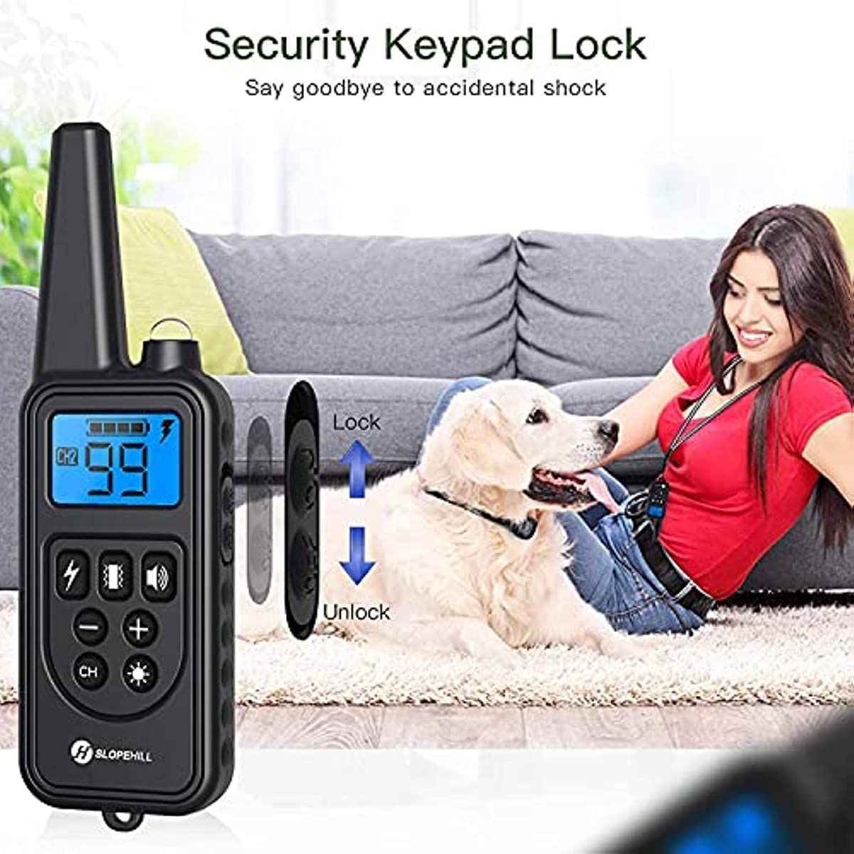 Purrfect Pet Kingdom Beep and Light Dog Training Collar Purrfect Pet Kingdom