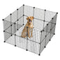 Purrfect Pet Kingdom Small Animal Playpen Portable Fence black Purrfect Pet Kingdom