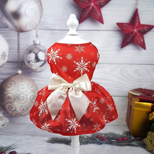 Purrfect Pet Kingdom Small Dog Christmas Skirt and Vest Set Purrfect Pet Kingdom