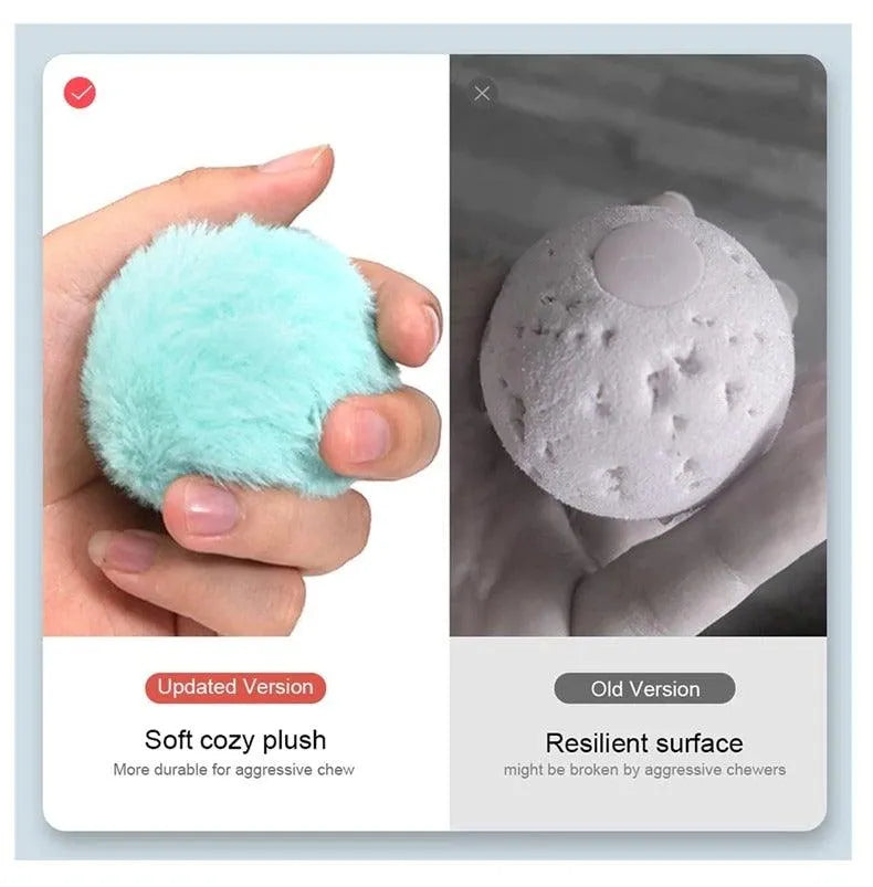 Stevvex Smart Cat Toys Interactive Ball in vibrant color, perfect for cat training and exercise, available in three sizes.