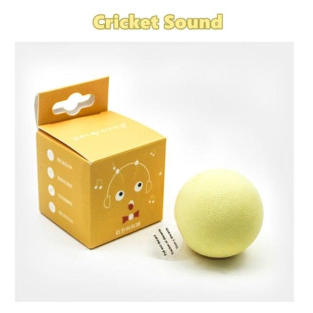 Smart Cat Toys Interactive Ball with Catnip Cat Training Squeaky