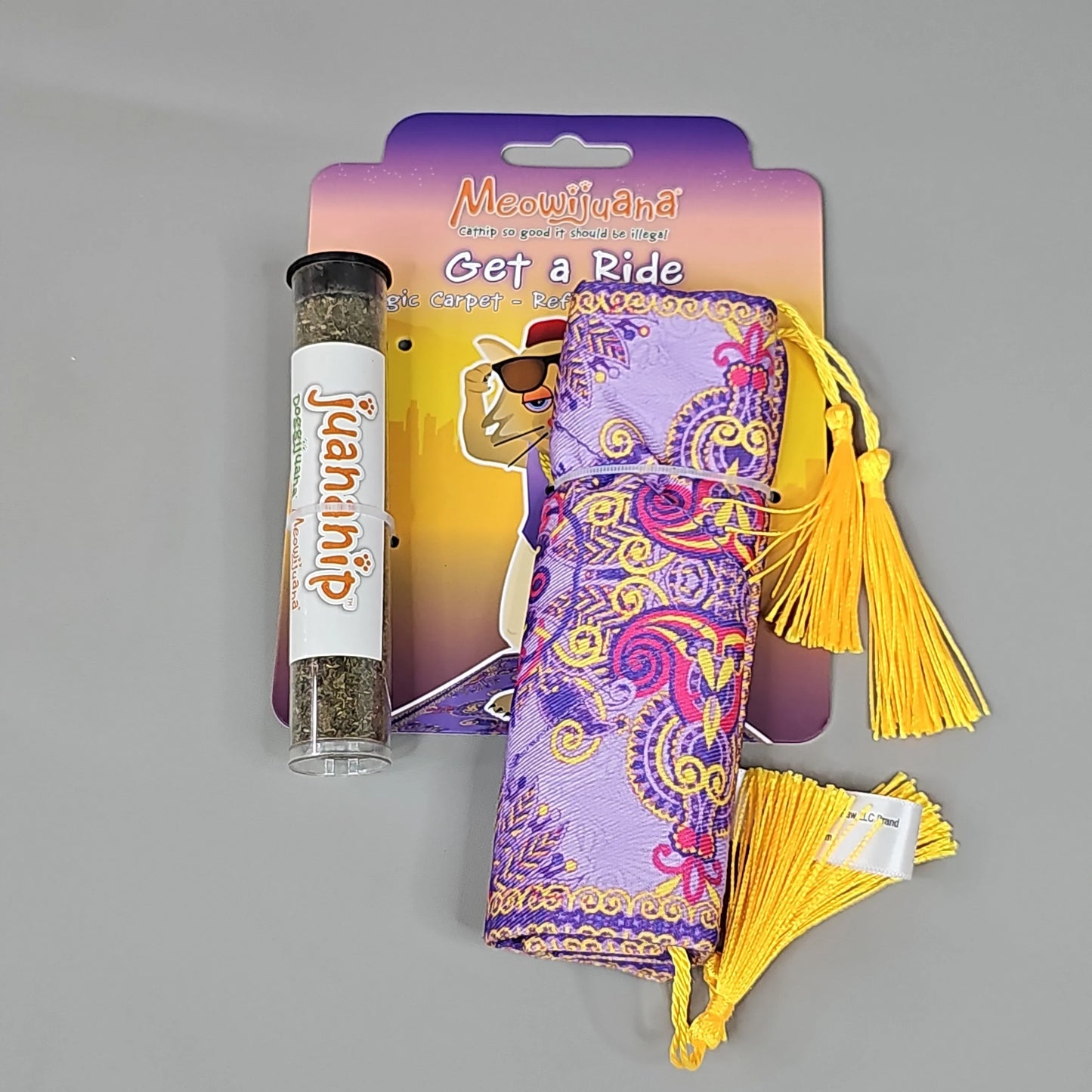 SMRTER PAW Meowijuana Organic Catnip Toy in vibrant colors, from PayWut, perfect for playful cats, size: 3.00.