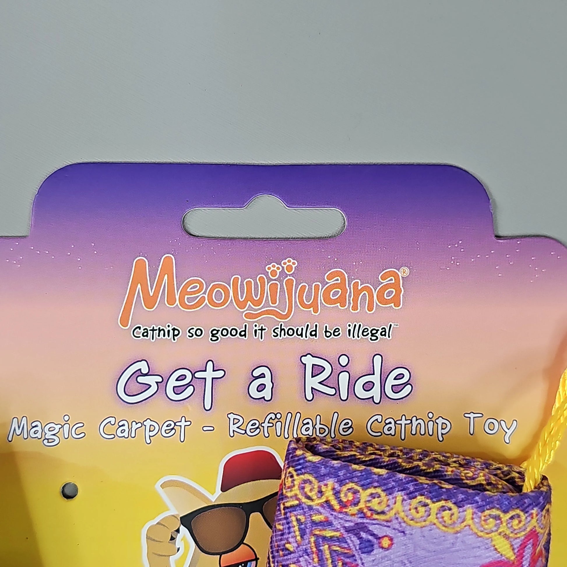 SMARTER PAW Meowijuana Organic Catnip Toy in vibrant colors, by PayWut, perfect for playful cats, size: 3.00.