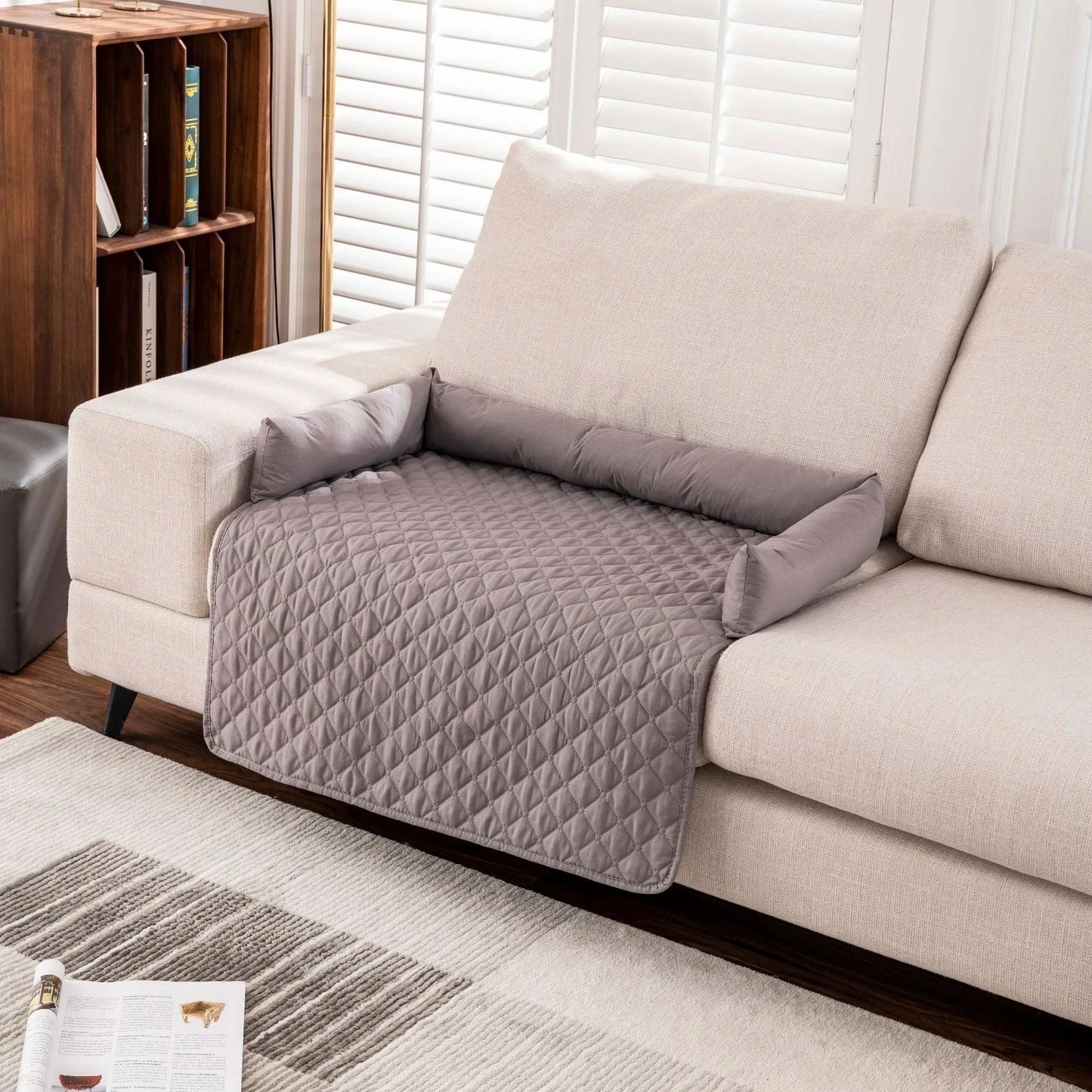 SnuggleTails - Dog Bed - Anti-Dirty Waterproof Cotton Pillow Cushion Mat - Pillow Beds