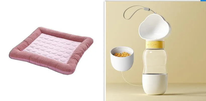 SnuggleTails - Pet Ice Silk Cooling Bed - Cooling Beds