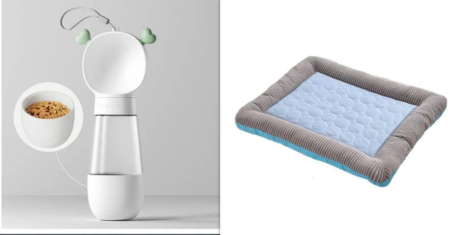 SnuggleTails - Pet Ice Silk Cooling Bed - Cooling Beds