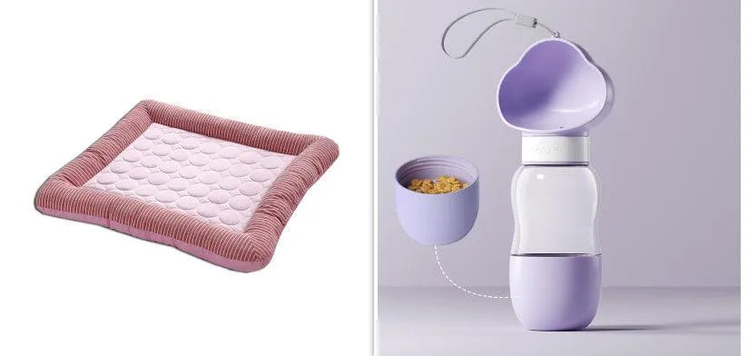 SnuggleTails - Pet Ice Silk Cooling Bed - Cooling Beds