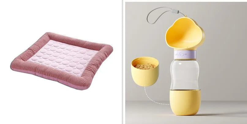 SnuggleTails - Pet Ice Silk Cooling Bed - Cooling Beds