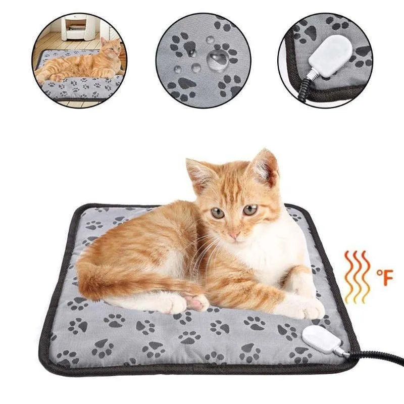 SnuggleTails - Waterproof Electric Pet Heating Mat - Heating Pads