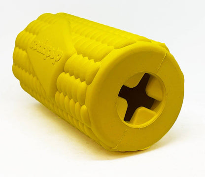 Corn on the Cob Dog Toy - Durable Rubber Treat Dispenser |