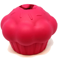 Cupcake eDispenser Durable Rubber Chew Toy & Treat Dispenser
