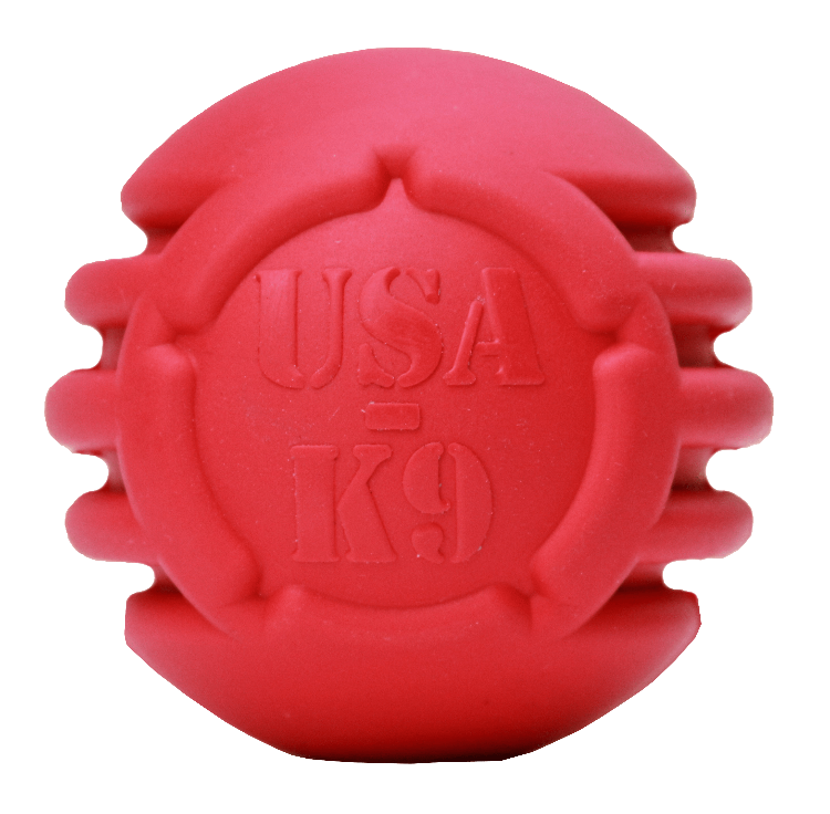 USA-K9 Stars and Stripes Rubber toy | K9 Handler Reward Toy