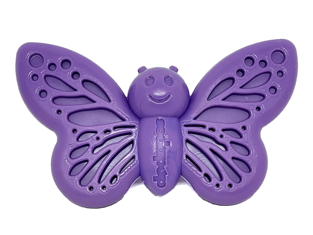 Dog Toy Butterfly Nylon 2-in-1 Enrichment Chew
