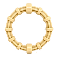 Chicken Flavored Teething Ring for Puppies & Aggressive Chewers | USA Made