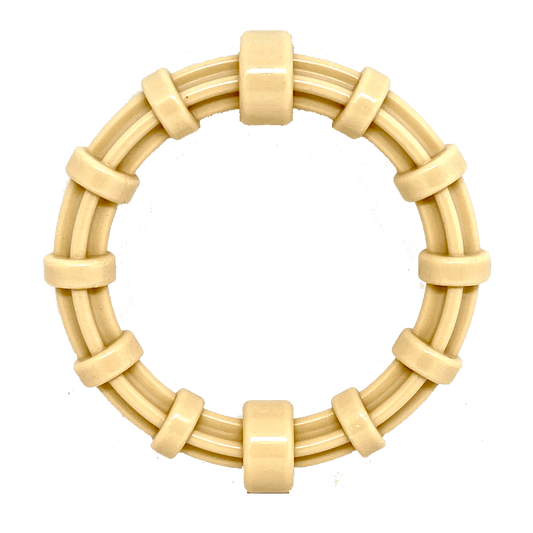 Chicken Flavored Teething Ring for Puppies & Aggressive Chewers | USA Made