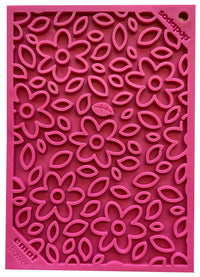 Flower Power emat - Enrichment Lick Mat for Dogs and Cats | Flower Design | USA Made