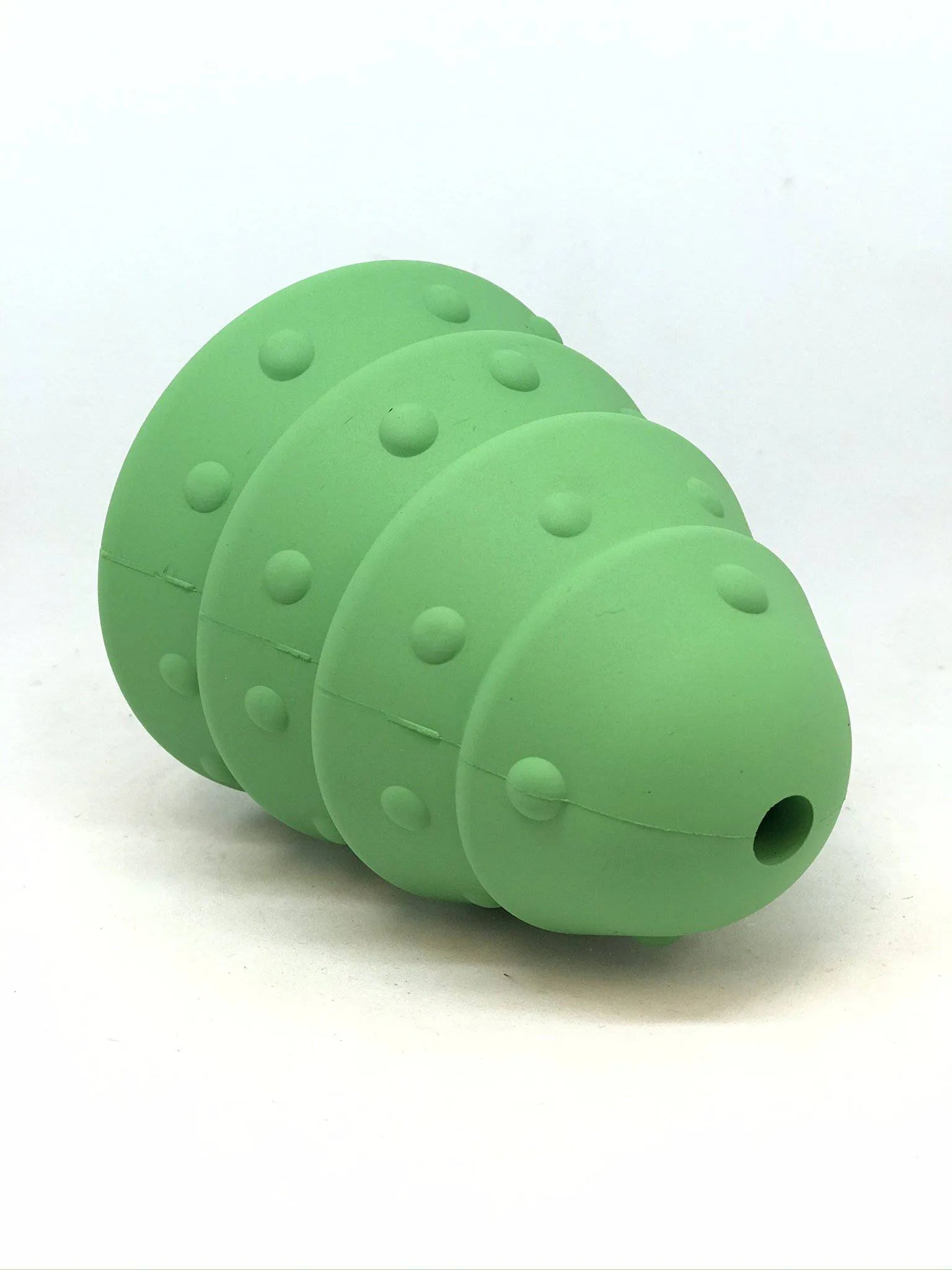 Durable large Christmas Tree dog toy in green rubber by SodaPup, perfect for large dogs, priced at $15.99.