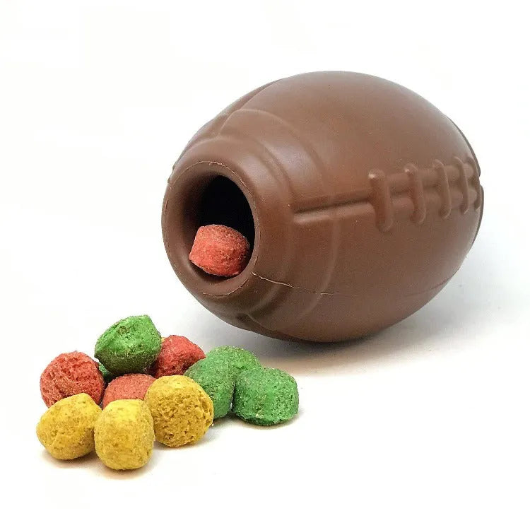 SodaPup/True Dogs, LLC - Football Dog Chew Toy & Treat Dispenser - USA Made | SodaPup - Dog Toys