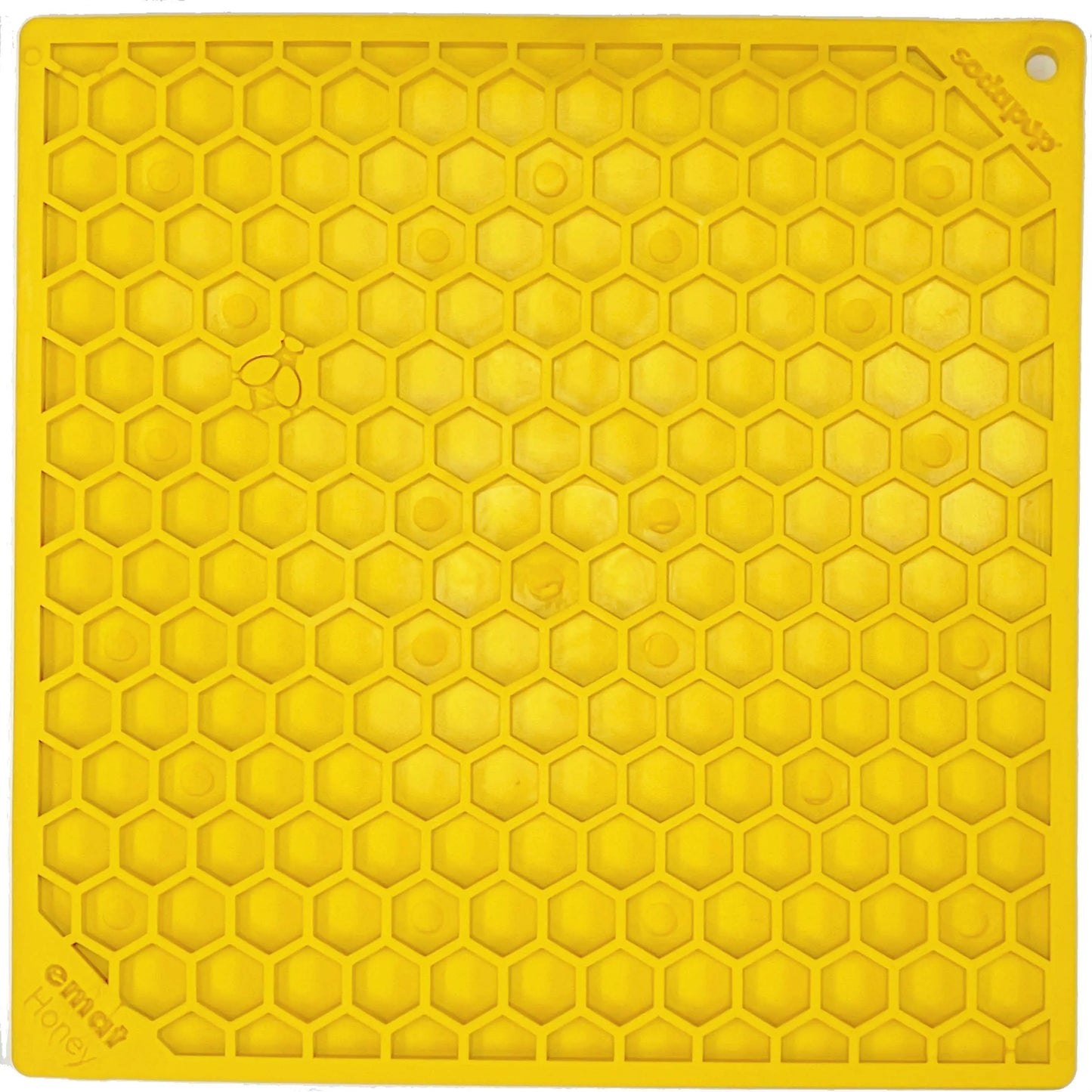 SodaPup/True Dogs, LLC - Honeycomb eMat - Enrichment Lick Mat for Dogs and Cats | - Pet Bowls & Feeders