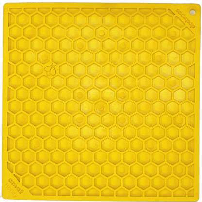 SodaPup/True Dogs, LLC - Honeycomb eMat - Enrichment Lick Mat for Dogs and Cats | - Pet Bowls & Feeders
