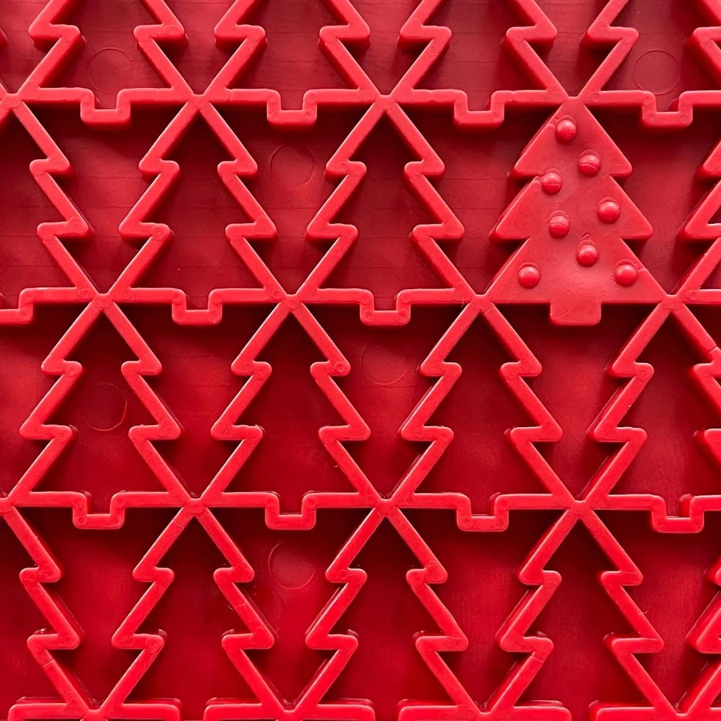 SodaPup/True Dogs, LLC - "Peace" Christmas Tree emat - Enrichment Lick Mat for Dogs and Cats | Christmas Tree design | Sod...